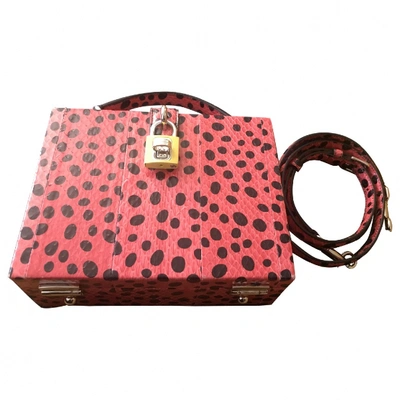 Pre-owned Dolce & Gabbana Multicolour Python Handbag