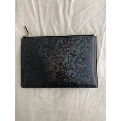Pre-owned Whistles Clutch Bag In Blue