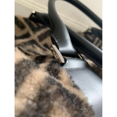 Pre-owned Fendi Brown Wool Travel Bag