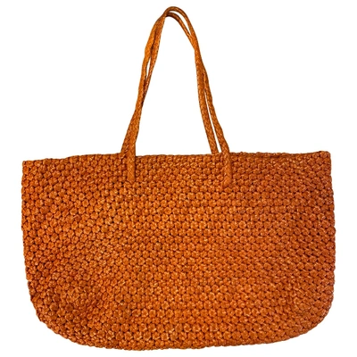 Pre-owned Dragon Diffusion Orange Leather Handbag