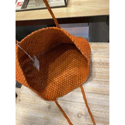 Pre-owned Dragon Diffusion Orange Leather Handbag