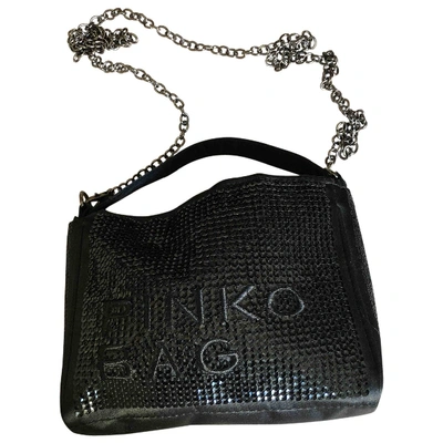 Pre-owned Pinko Crossbody Bag In Black