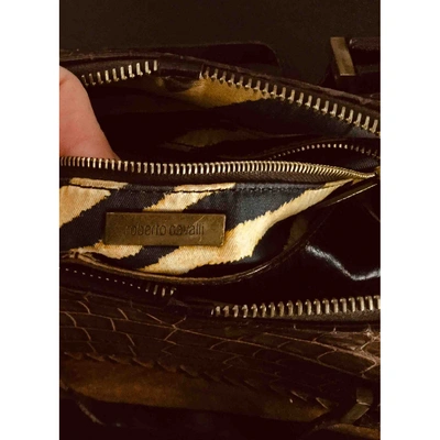 Pre-owned Roberto Cavalli Leather Handbag