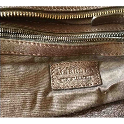 Pre-owned Marella Leather Handbag In Brown