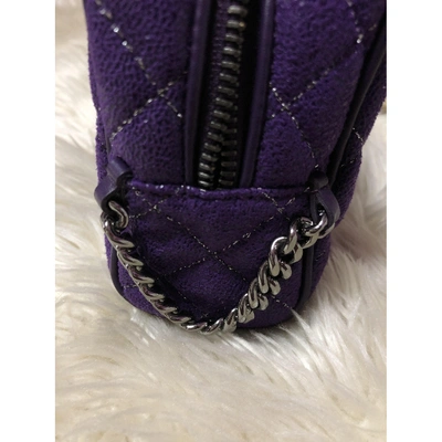 Pre-owned Stella Mccartney Handbag In Purple