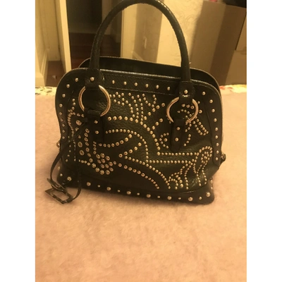 Pre-owned Dolce & Gabbana Leather Handbag In Black