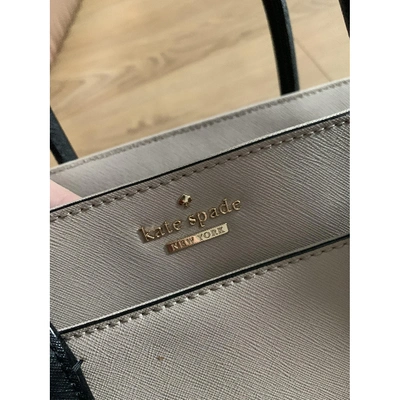 Pre-owned Kate Spade Beige Leather Handbag