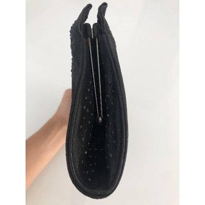 Pre-owned Rodo Clutch Bag In Black