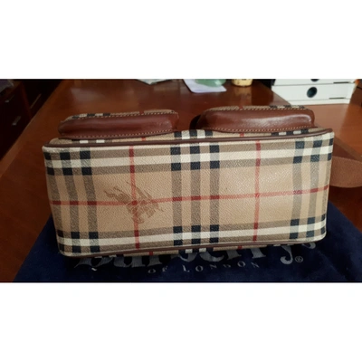 Pre-owned Burberry Cloth Handbag