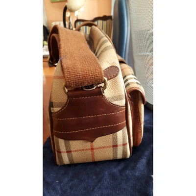 Pre-owned Burberry Cloth Handbag