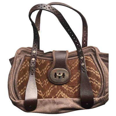 Pre-owned Jamin Puech Pony-style Calfskin Handbag In Brown