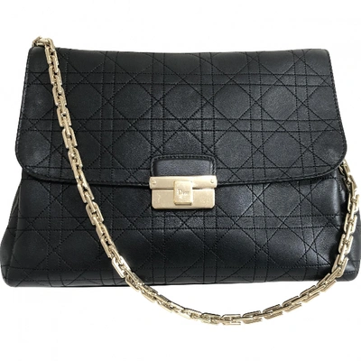 Pre-owned Dior Ling Black Leather Handbag