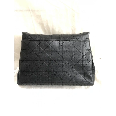 Pre-owned Dior Ling Black Leather Handbag