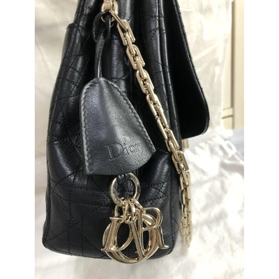 Pre-owned Dior Ling Black Leather Handbag