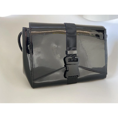 Pre-owned Christopher Kane Patent Leather Handbag In Black