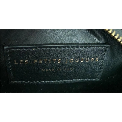 Pre-owned Les Petits Joueurs Leather Bowling Bag In Other