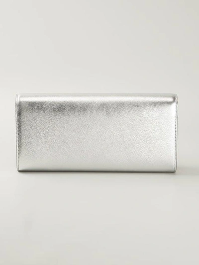 Shop Saint Laurent 'monogramme' Clutch