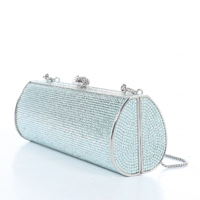 Pre-owned Judith Leiber Silver Metal Clutch Bag