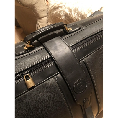 Pre-owned Gucci Travel Bag In Black