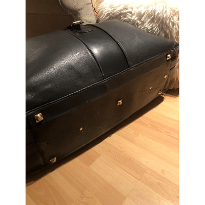 Pre-owned Gucci Travel Bag In Black