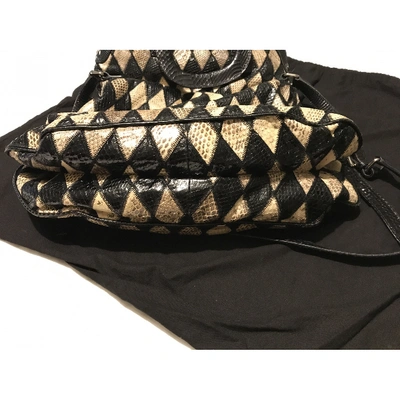 Pre-owned Dolce & Gabbana Python Handbag