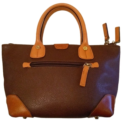 Pre-owned Bric's Brown Leather Handbag