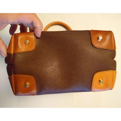 Pre-owned Bric's Brown Leather Handbag