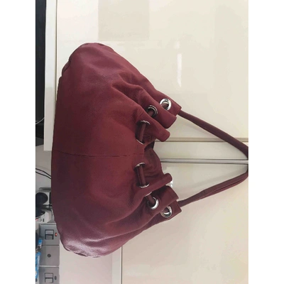 Pre-owned Osprey Red Leather Handbag