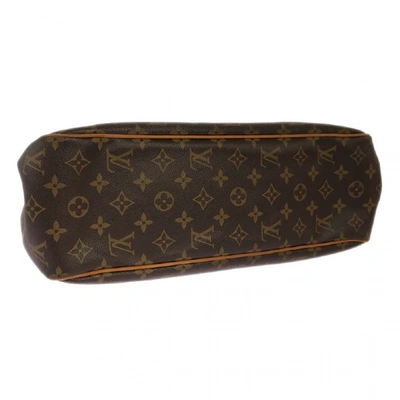 Pre-owned Louis Vuitton Batignolles Brown Cloth Handbag