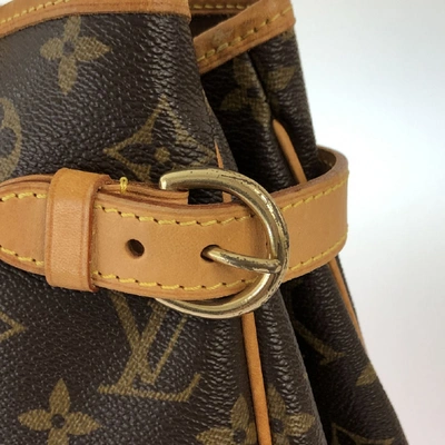 Pre-owned Louis Vuitton Batignolles Brown Cloth Handbag