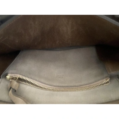 Pre-owned Chloé Faye Camel Suede Handbag