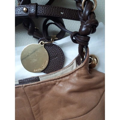 Pre-owned See By Chloé Leather Crossbody Bag In Brown