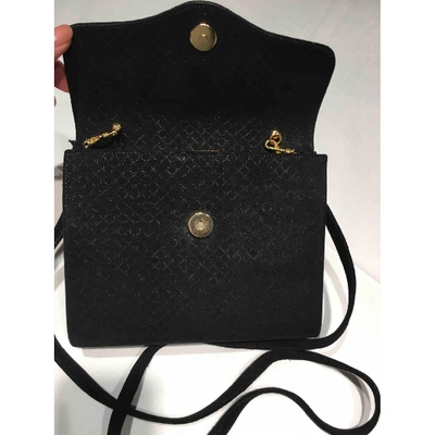 Pre-owned Bruno Magli Clutch Bag In Black