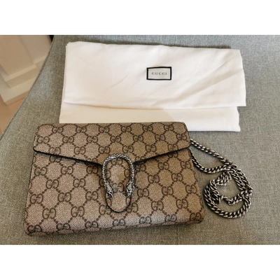 Pre-owned Gucci Dionysus Cloth Clutch Bag