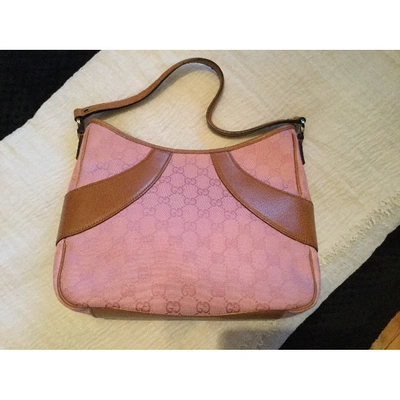 Pre-owned Gucci Cloth Handbag In Pattern