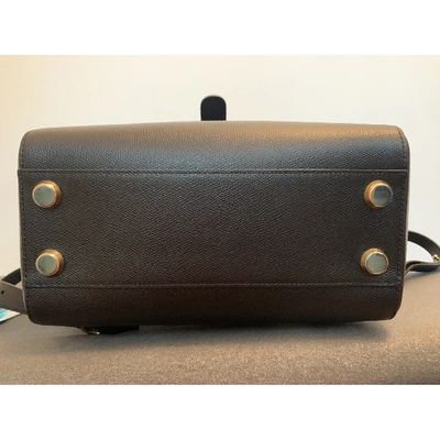 Pre-owned Senreve Black Leather Handbag