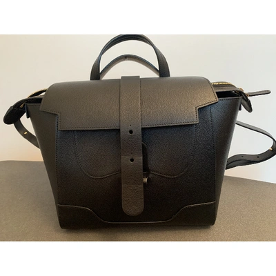 Pre-owned Senreve Black Leather Handbag