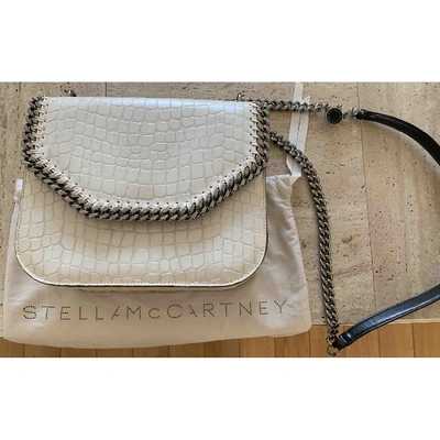 Pre-owned Stella Mccartney Falabella Box White Handbag