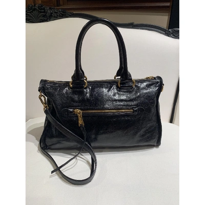 Pre-owned Miu Miu Black Leather Handbag