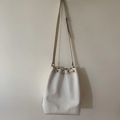 Pre-owned Pierre Balmain White Cloth Handbag