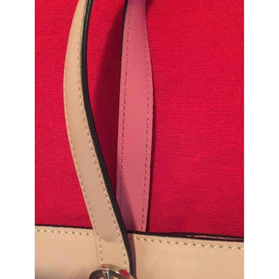 Pre-owned Pinko Leather Handbag In Pink