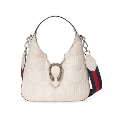 Pre-owned Gucci Dionysus White Leather Handbag