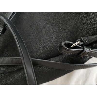 Pre-owned Stella Mccartney Falabella Go Black Cloth Backpack