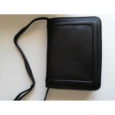 Pre-owned Raoul Black Leather Handbag