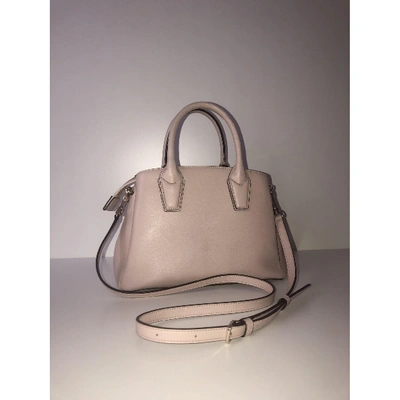Pre-owned Dkny Pink Leather Handbag