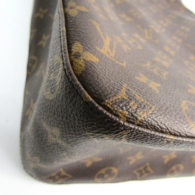 Pre-owned Louis Vuitton Looping Brown Cloth Handbag