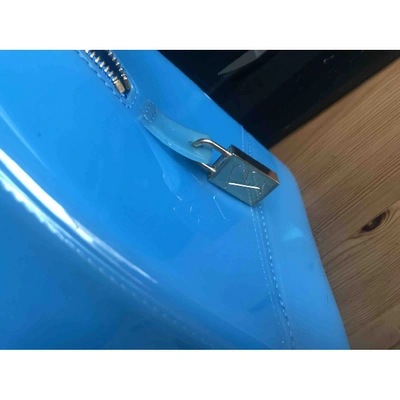 Pre-owned Furla Candy Bag Turquoise Handbag