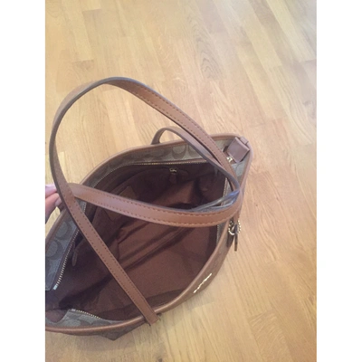 Pre-owned Coach Brown Handbag