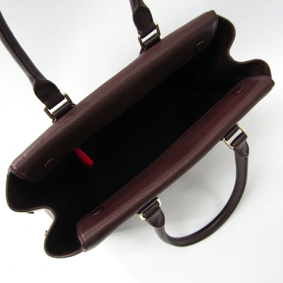 Pre-owned Paul Smith Burgundy Leather Handbag