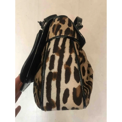 Pre-owned Fendi B Bag Pony-style Calfskin Handbag